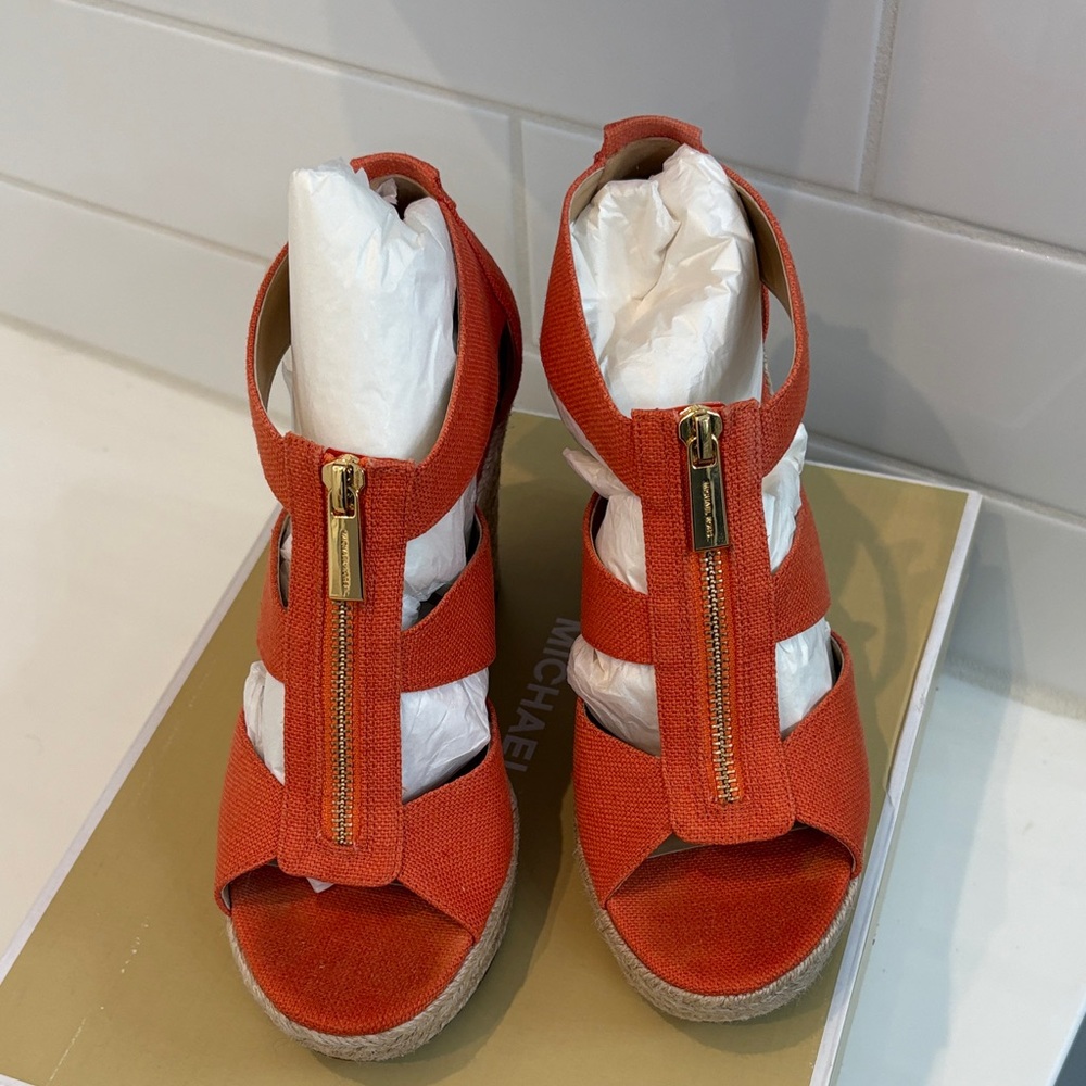 Michael Kors Damita Wedge Sandals